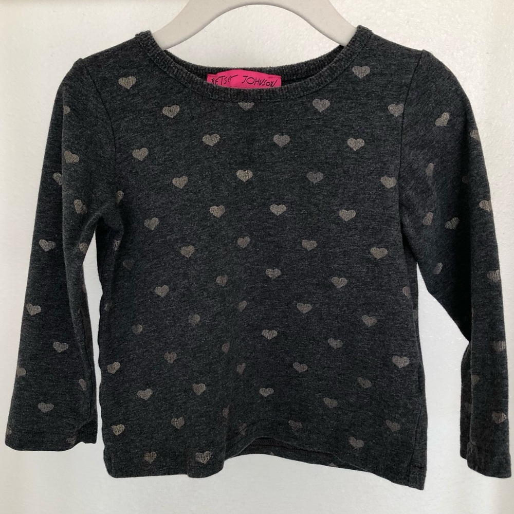 Betsey Johnson Heart Shirt